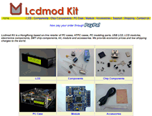 Tablet Screenshot of lcdmodkit.com